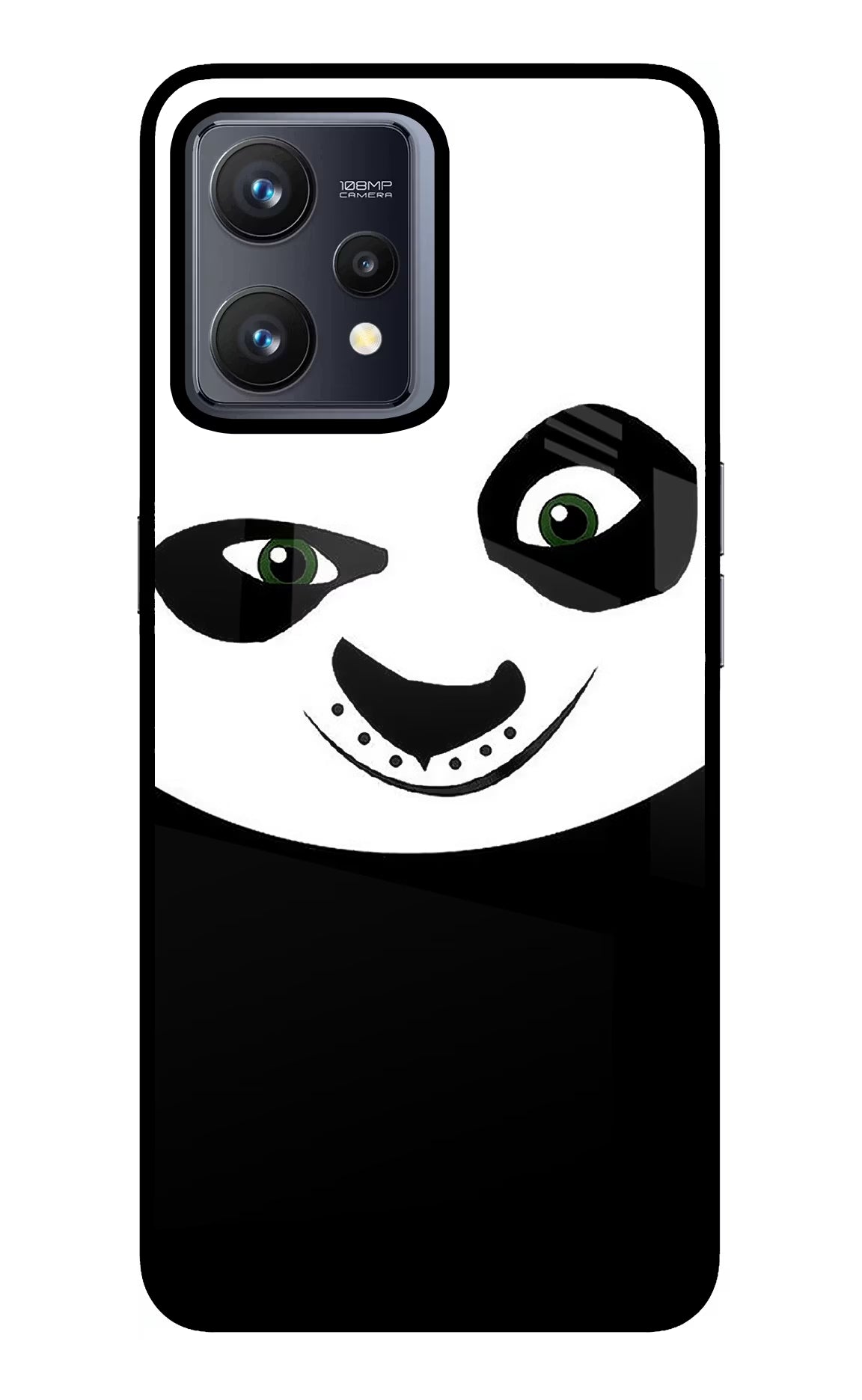 Panda Realme 9 4G Glass Case Back Cover by Casekaro