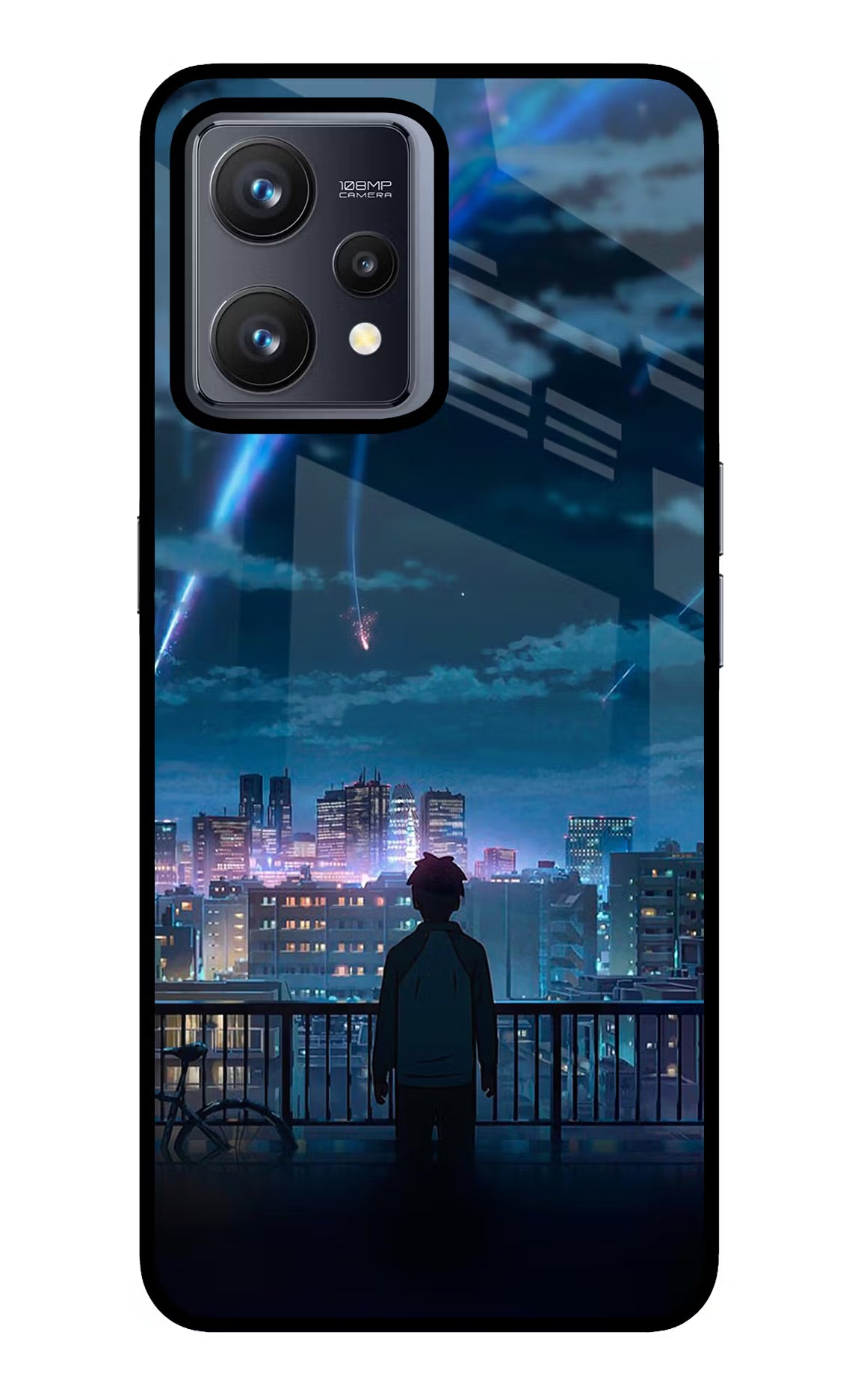 Anime Realme 9 4G Glass Case Back Cover by Casekaro