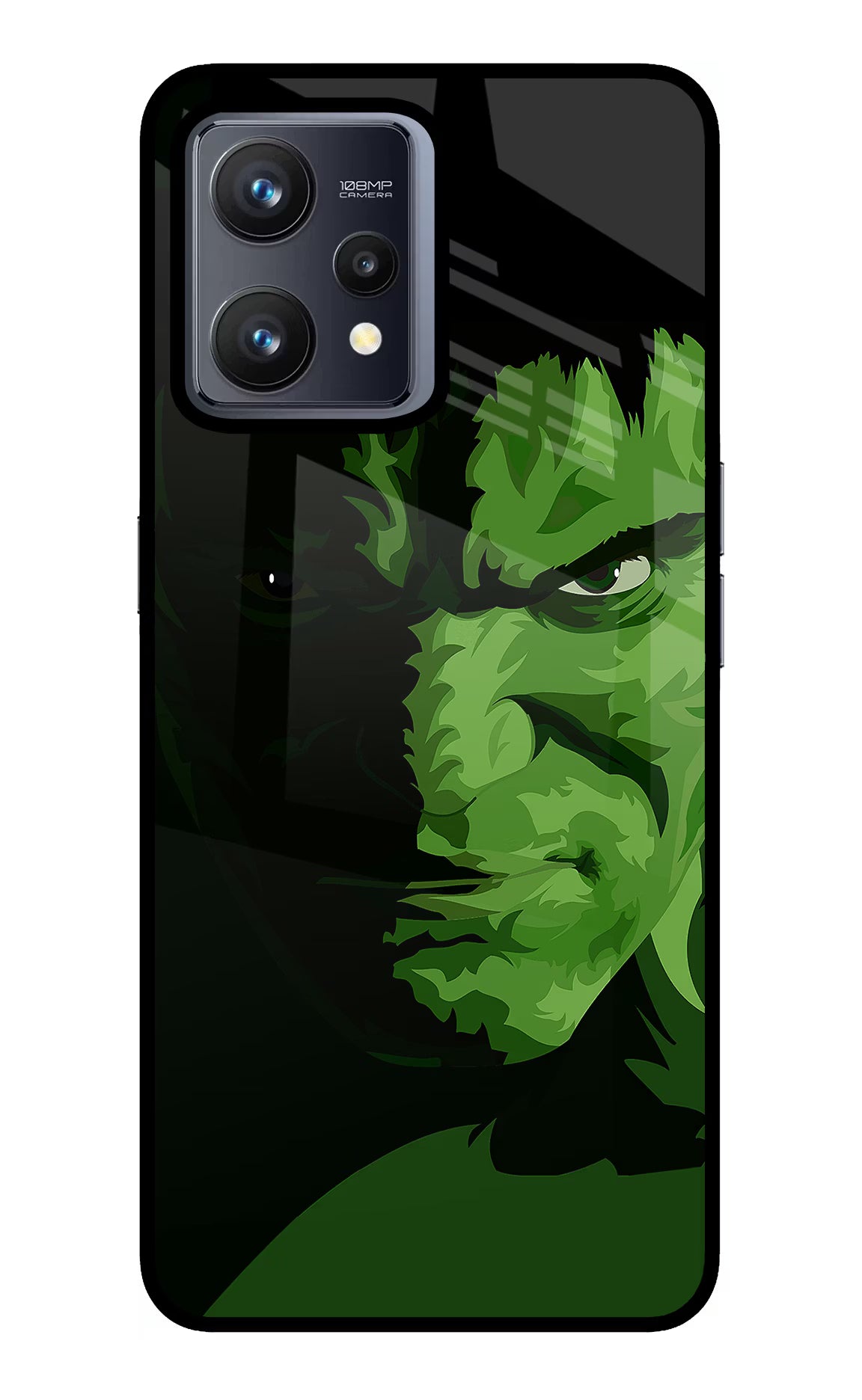 HULK Realme 9 4G Glass Case Back Cover by Casekaro