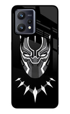 Black Panther Realme 9 4G Glass Case Back Cover by Casekaro