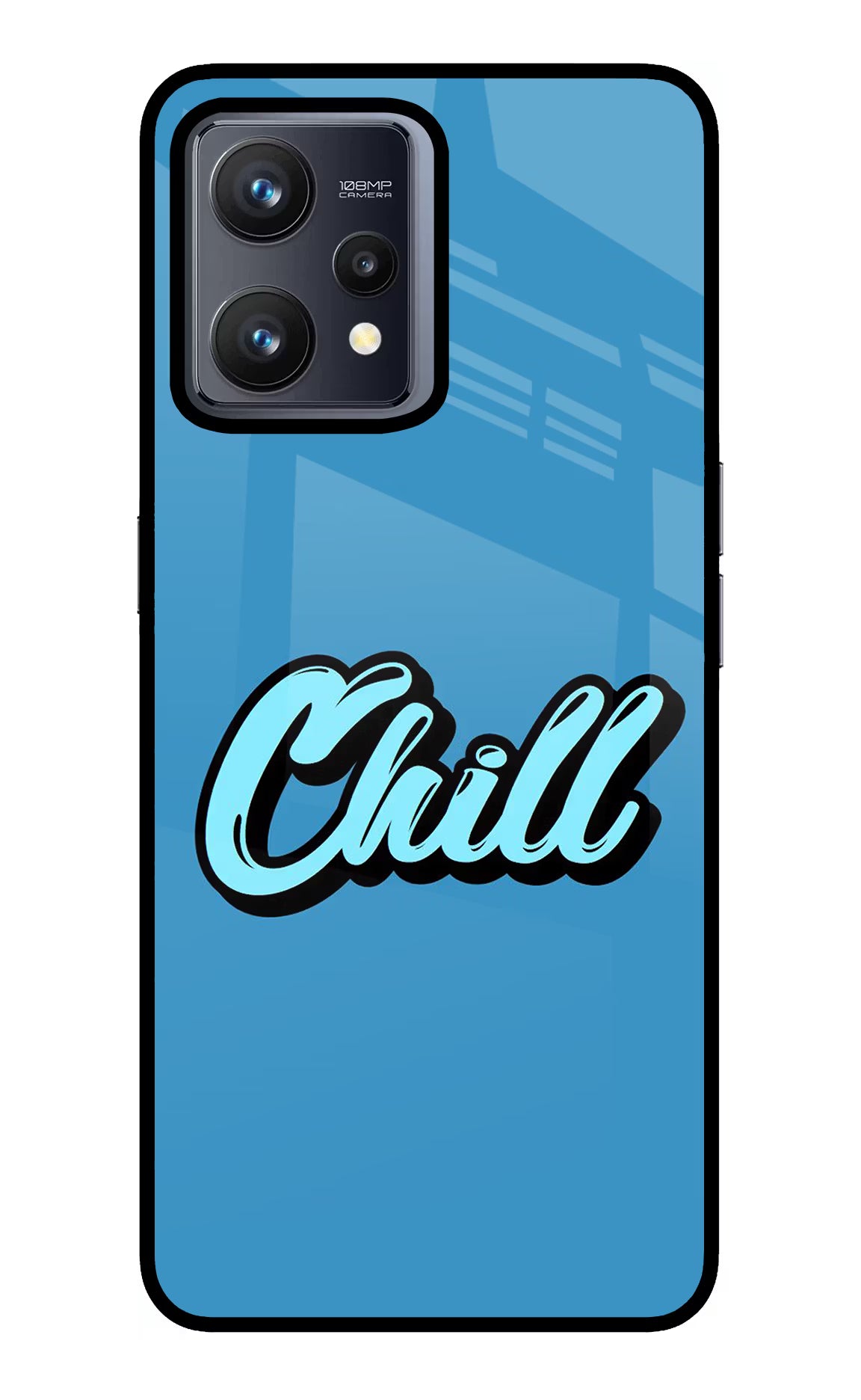 Chill Realme 9 4G Glass Case Back Cover by Casekaro
