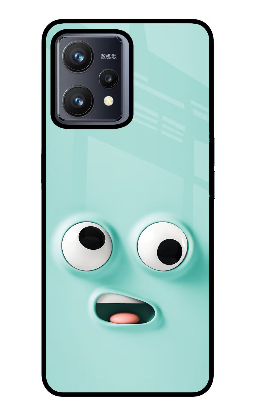 Funny Cartoon Realme 9 4G Back Cover, Glass case