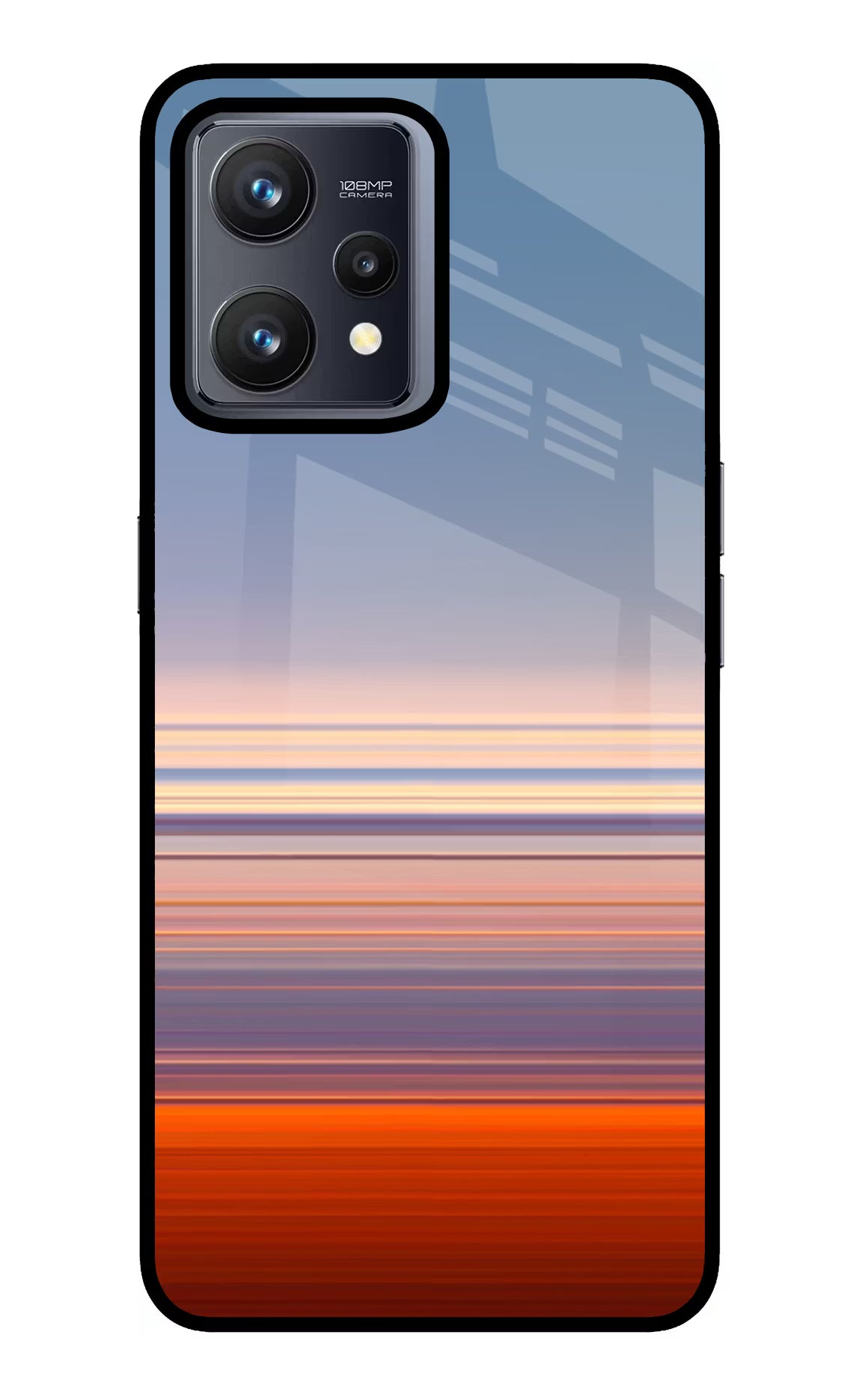 Morning Colors Realme 9 4G Glass Case Back Cover by Casekaro