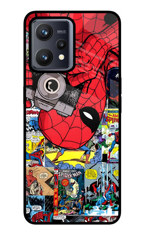 Spider Man Realme 9 4G Glass Case
