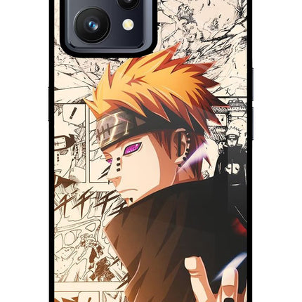 Pain Anime Realme 9 4G Glass Case Back Cover by Casekaro