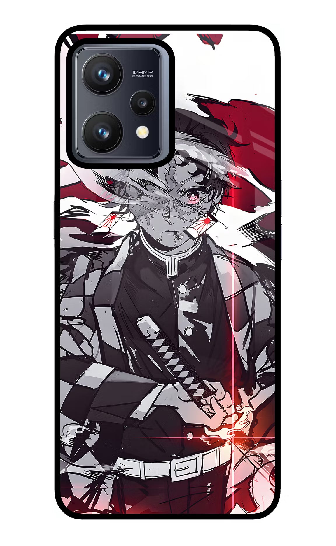 Demon Slayer Realme 9 4G Glass Case