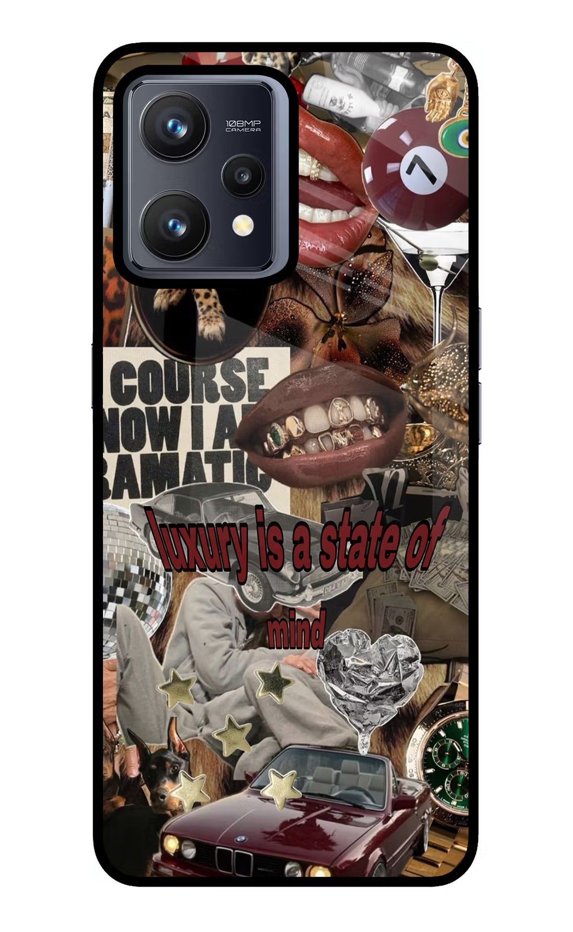 Luxury Realme 9 4G Glass Case