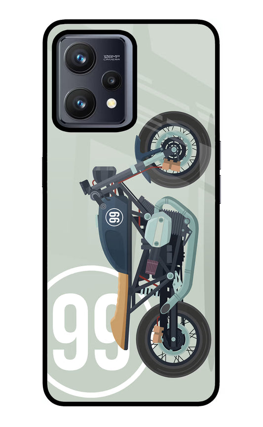 Classic Cafe Racer 99 Realme 9 4G Glass Case
