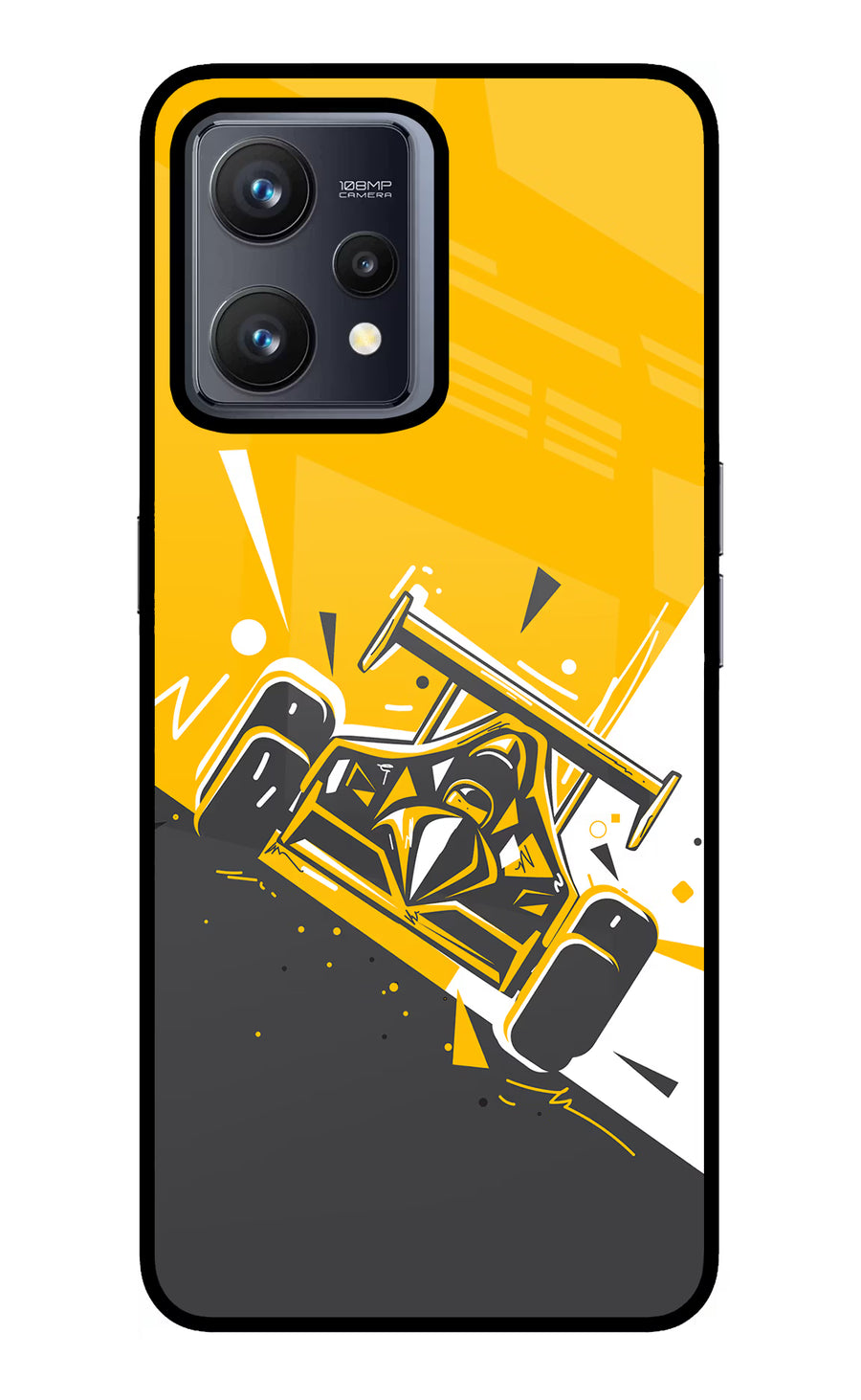 Track King Realme 9 4G Back Cover, Glass case