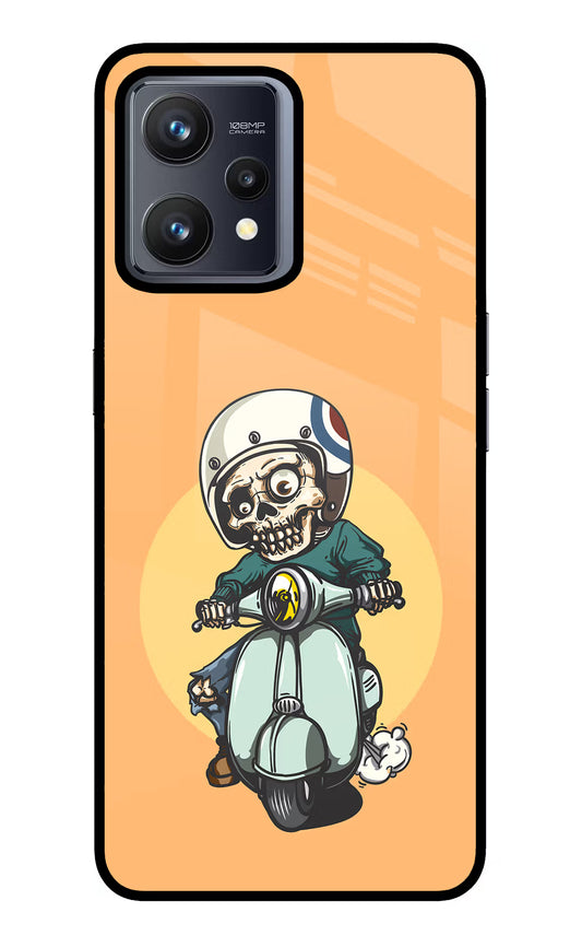 Undead Biker Realme 9 4G Glass Case