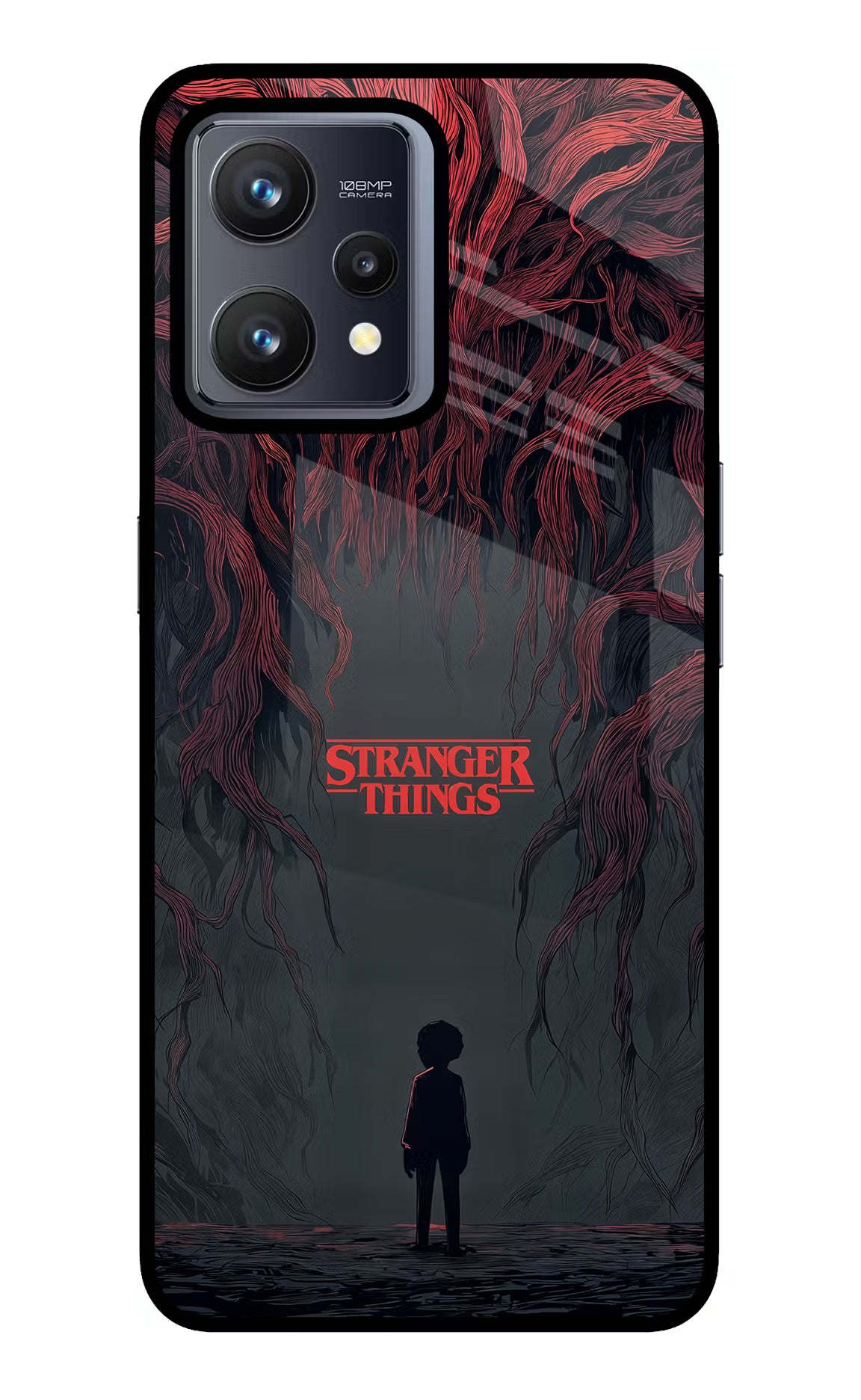 Ordinary Things Dark Side Realme 9 4G Glass Case Back Cover by Casekaro