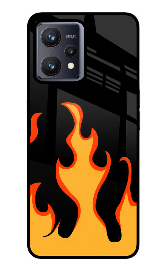 Fired Up – Black Realme 9 4G Glass Case