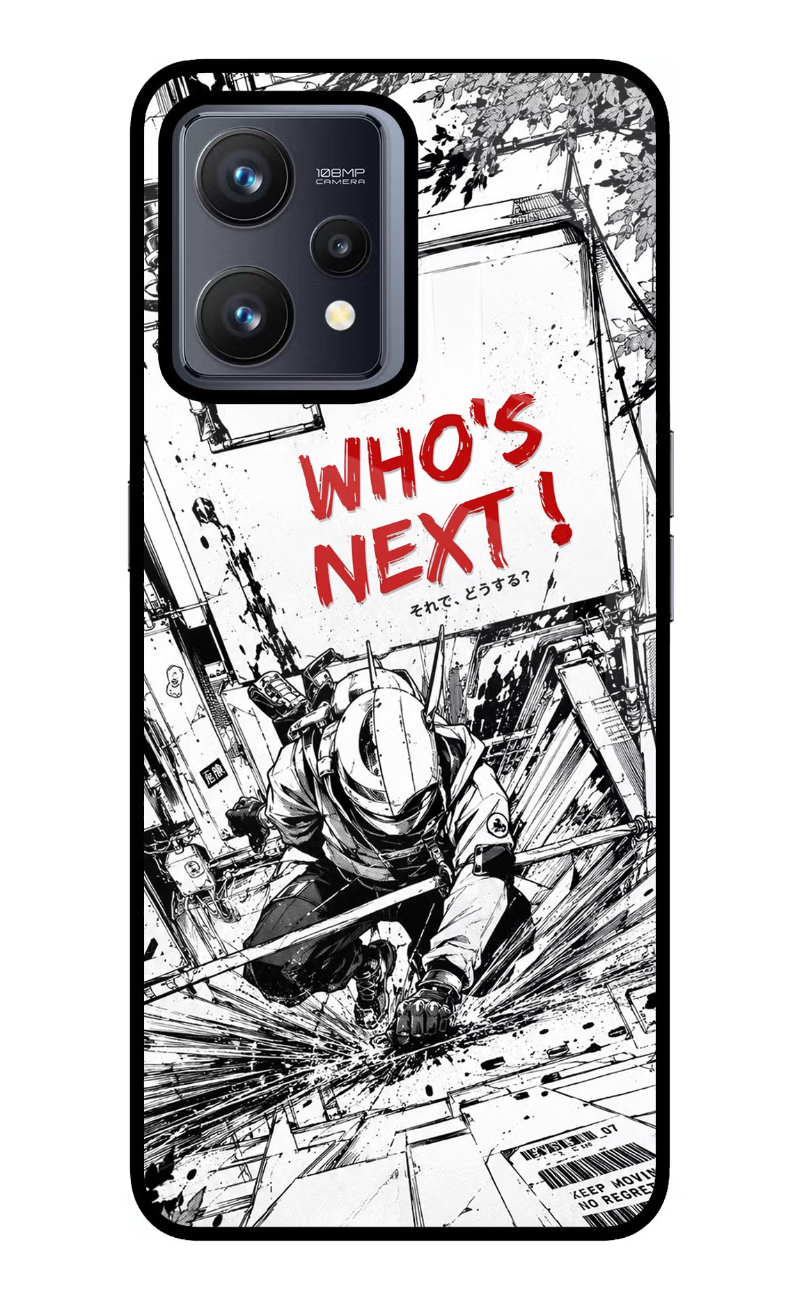 Who's Next Realme 9 4G Glass Case Back Cover by Casekaro