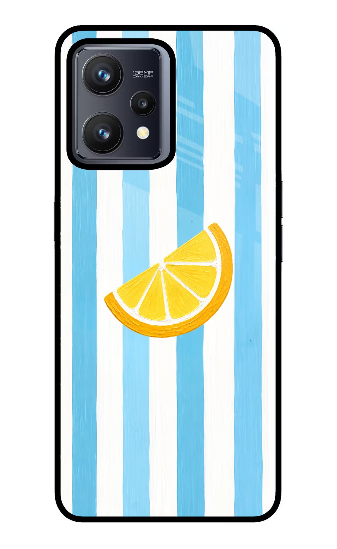 Summer Lemon Realme 9 4G Glass Case