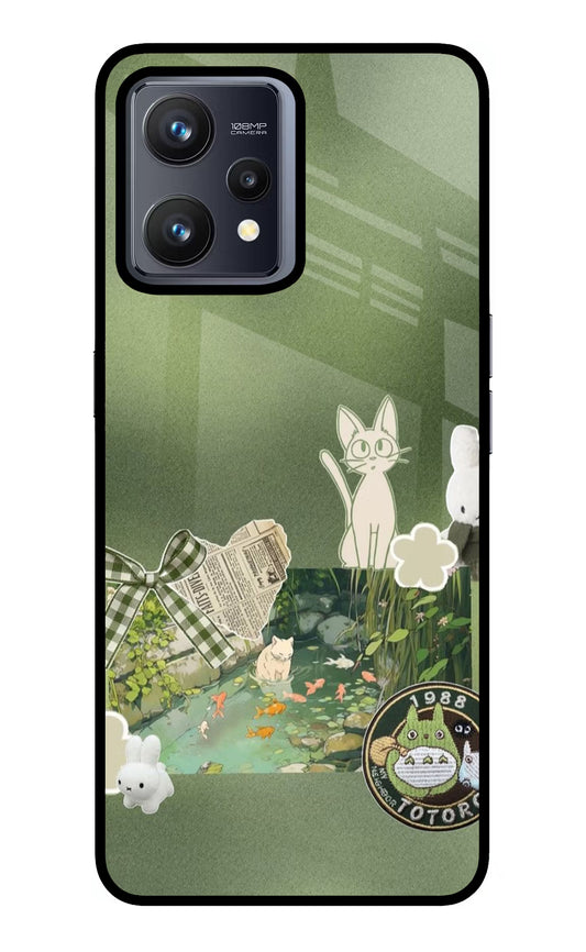 Aesthetic anime Realme 9 4G Glass Case