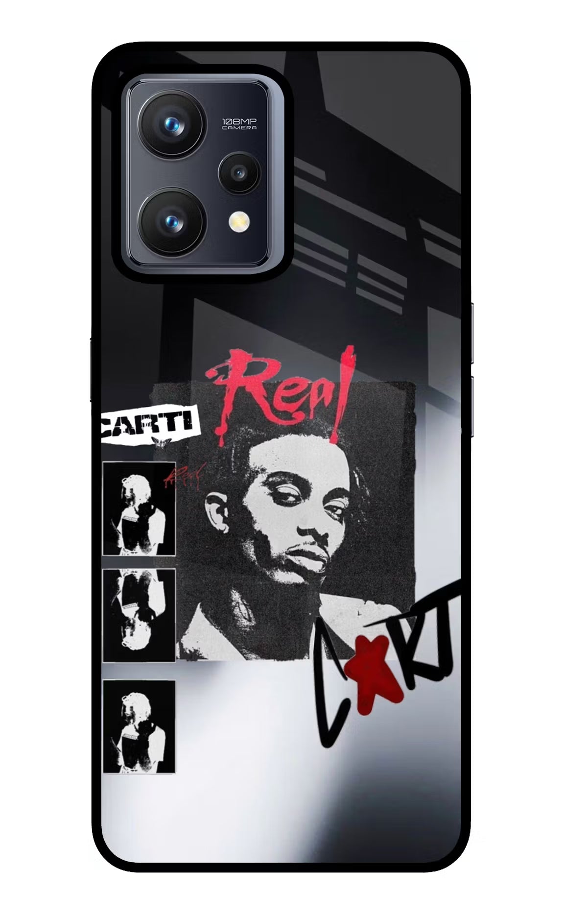 Playboi Carti Realme 9 4G Glass Case Back Cover by Casekaro