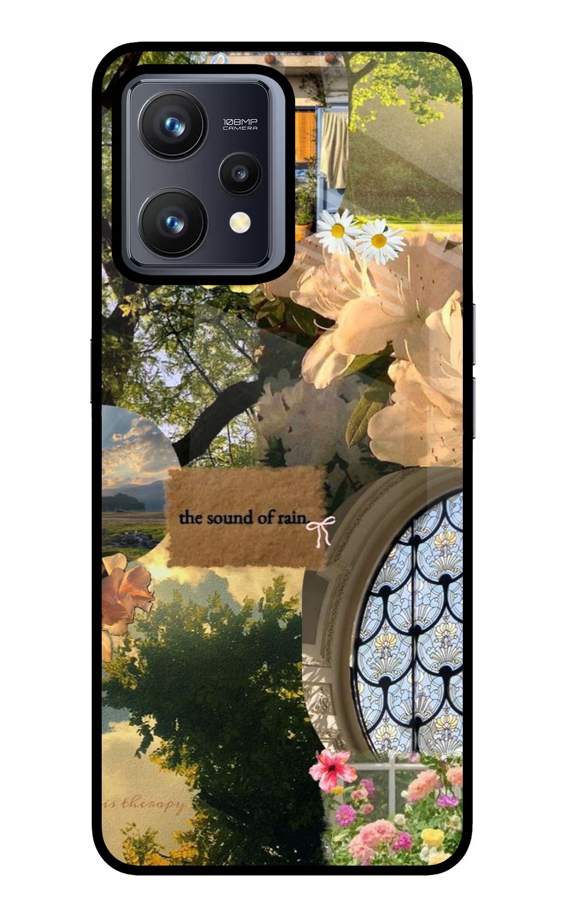Rain Realme 9 4G Glass Case