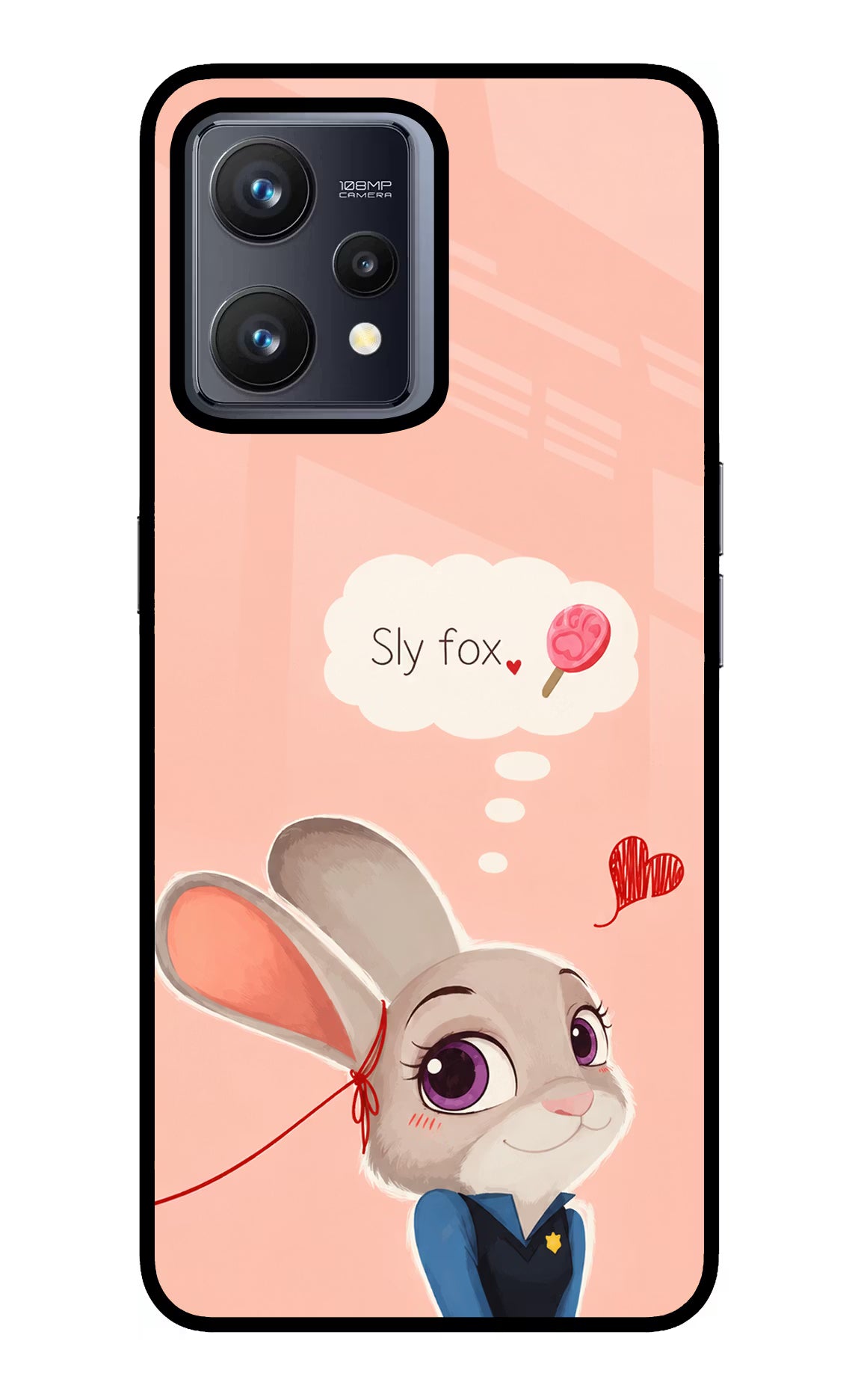 Judy Charm Realme 9 4G Glass Case