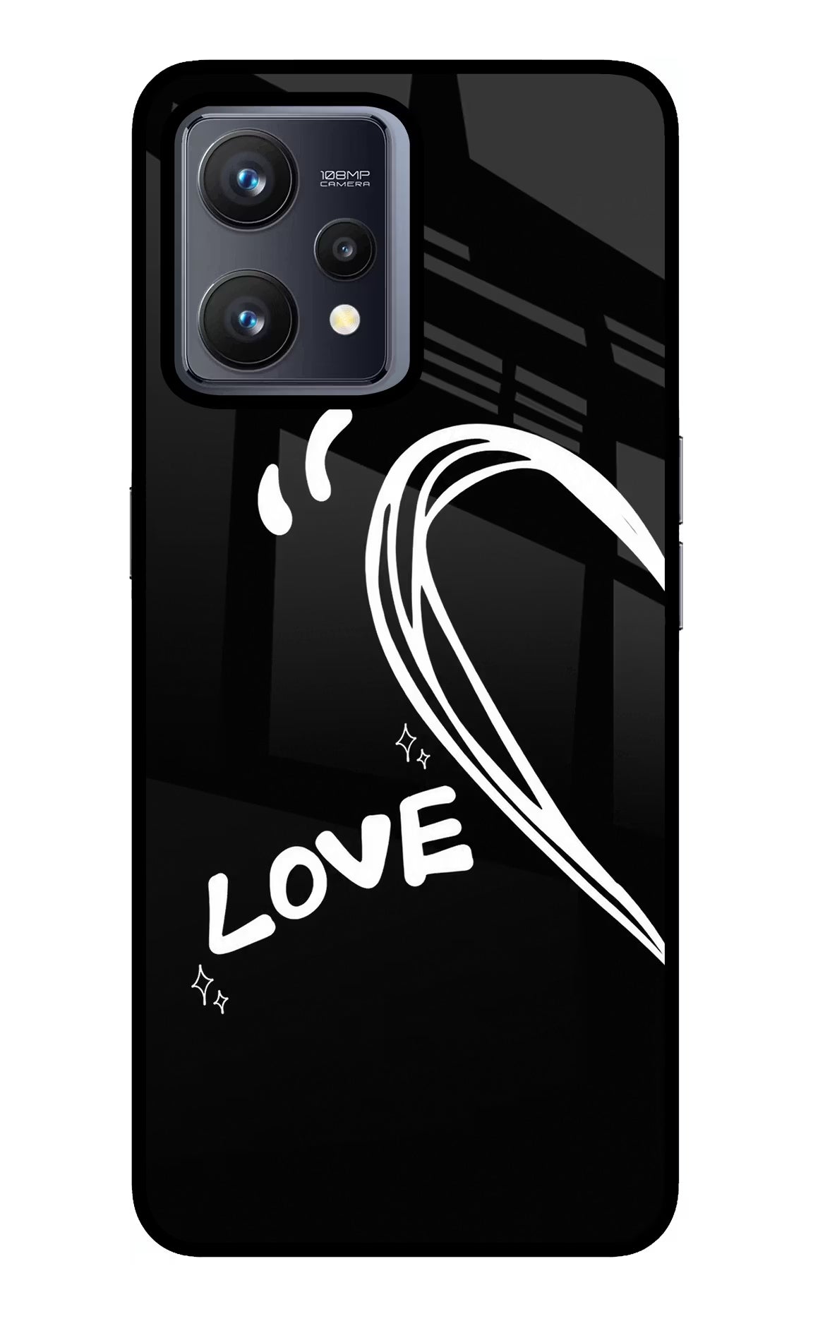 Love Line Realme 9 4G Glass Case