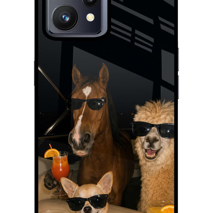 Party Squad Realme 9 4G Glass Case