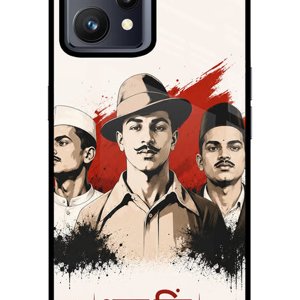 Sardar Patel Iron Will Realme 9 4G Glass Case