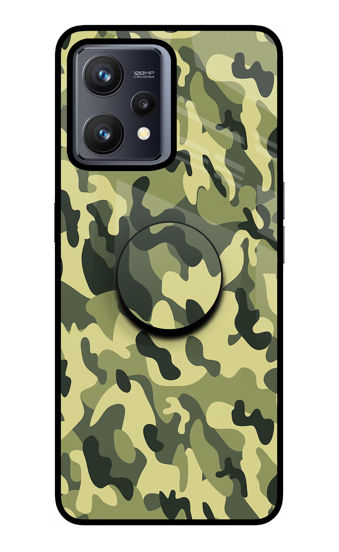 Camouflage Realme 9 4G Pop Case by Casekaro