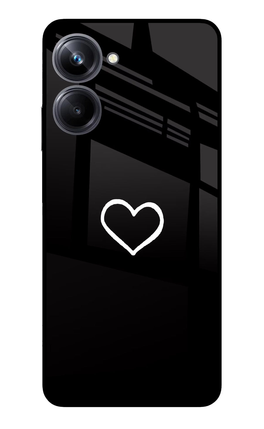 Heart Realme 10 Pro 5G Back Cover, Metal case