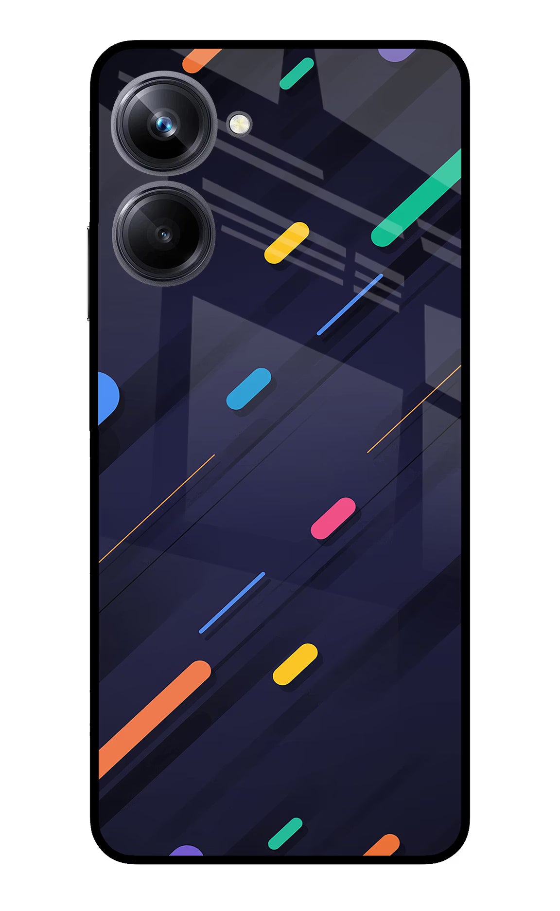 Abstract Design Realme 10 Pro 5G Glass Case