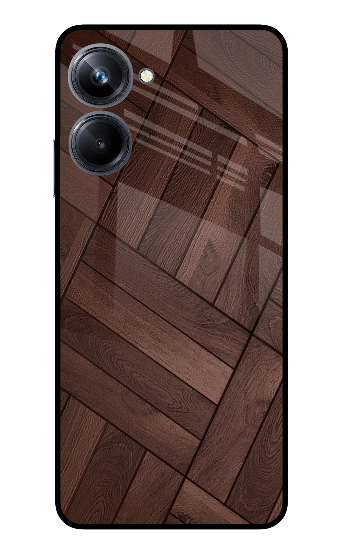 Wooden Texture Design Realme 10 Pro 5G Back Cover