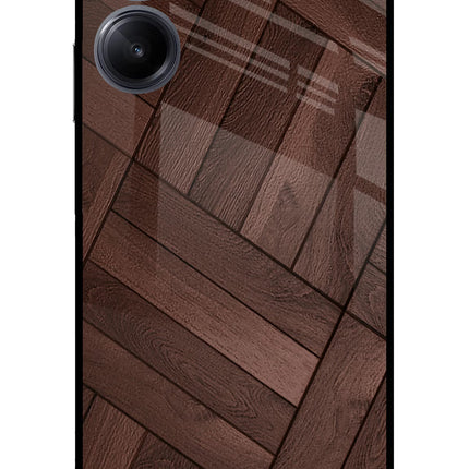 Wooden Texture Design Realme 10 Pro 5G Glass Case