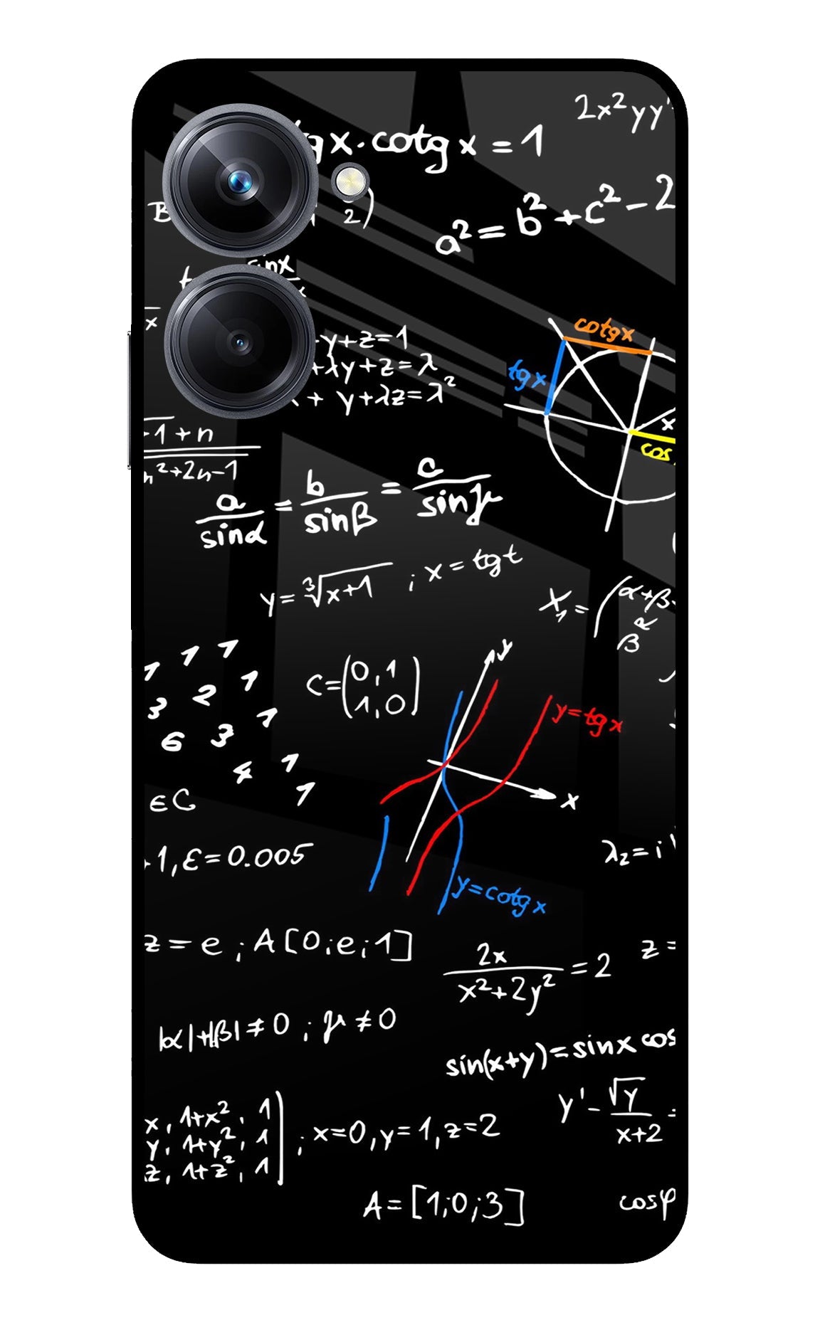 Mathematics Formula Realme 10 Pro 5G Back Cover