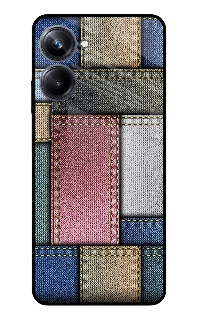 Multicolor Jeans Realme 10 Pro 5G Glass Case