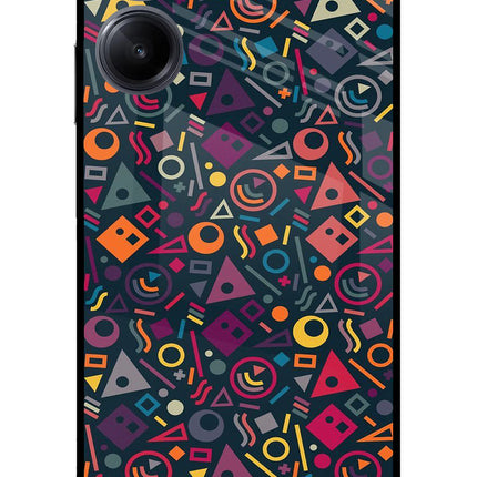 Geometric Abstract Realme 10 Pro 5G Glass Case
