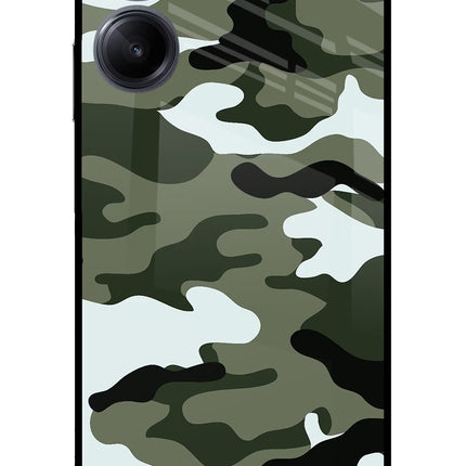 Camouflage Realme 10 Pro 5G Glass Case Back Cover by Casekaro