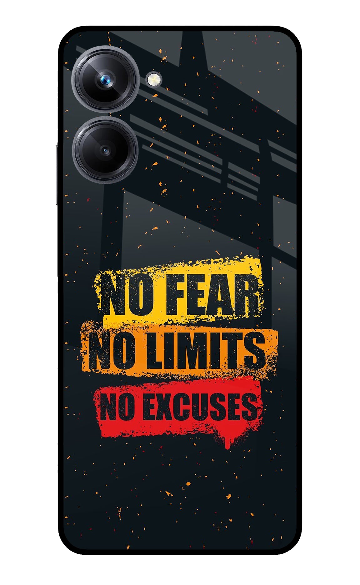 No Fear No Limits No Excuse Realme 10 Pro 5G Back Cover