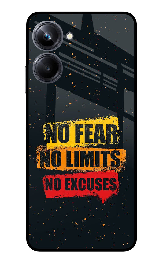 No Fear No Limits No Excuse Realme 10 Pro 5G Glass Case