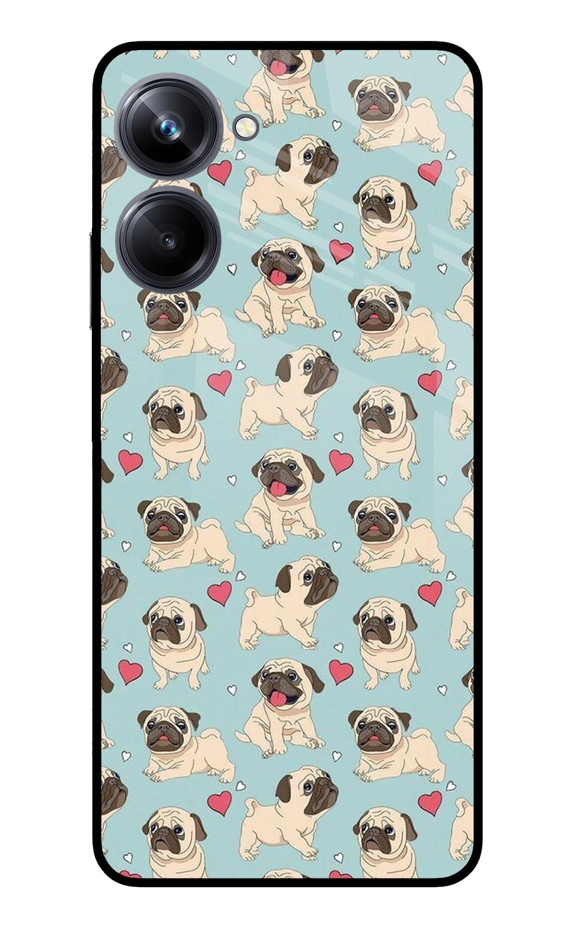 Pug Dog Realme 10 Pro 5G Back Cover