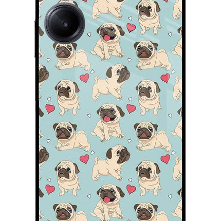 Pug Dog Realme 10 Pro 5G Glass Case