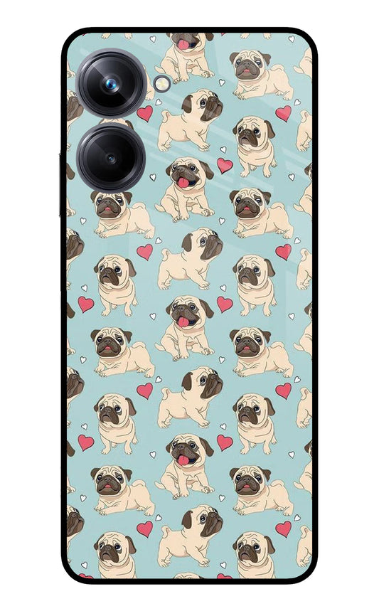 Pug Dog Realme 10 Pro 5G Glass Case