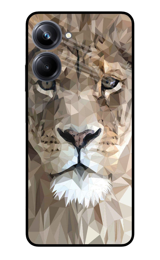 Lion Art Realme 10 Pro 5G Glass Case