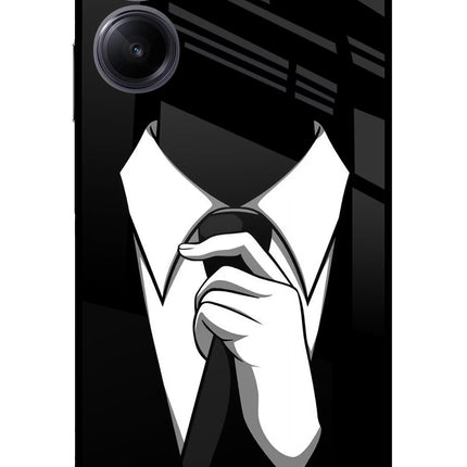 Black Tie Realme 10 Pro 5G Glass Case