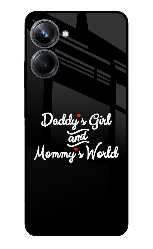 Daddy's Girl and Mommy's World Realme 10 Pro 5G Glass Case