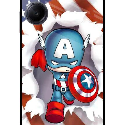 Captain America Realme 10 Pro 5G Glass Case