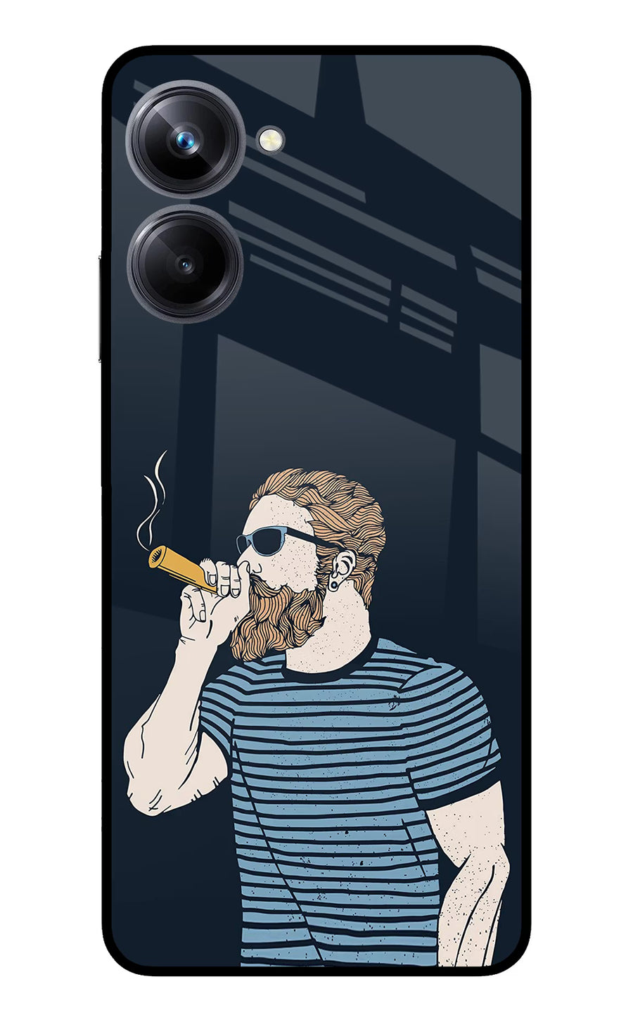 Smoking Realme 10 Pro 5G Back Cover, Metal case