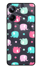 Elephants Realme 10 Pro 5G Glass Case