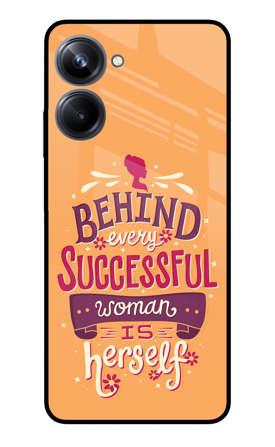 Behind Every Successful Woman There Is Herself Realme 10 Pro 5G Back Cover