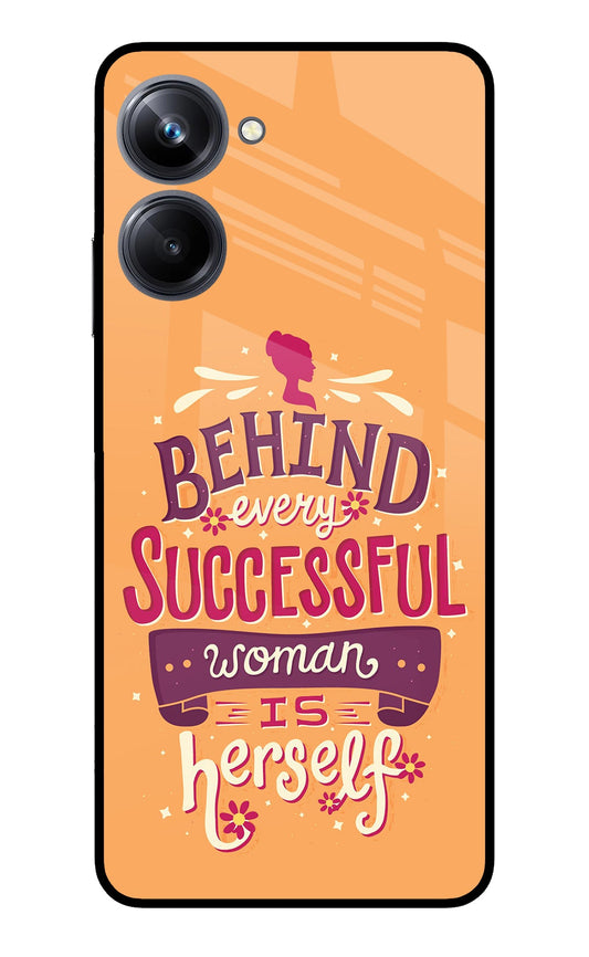 Behind Every Successful Woman There Is Herself Realme 10 Pro 5G Glass Case
