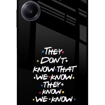 FRIENDS Dialogue Realme 10 Pro 5G Glass Case