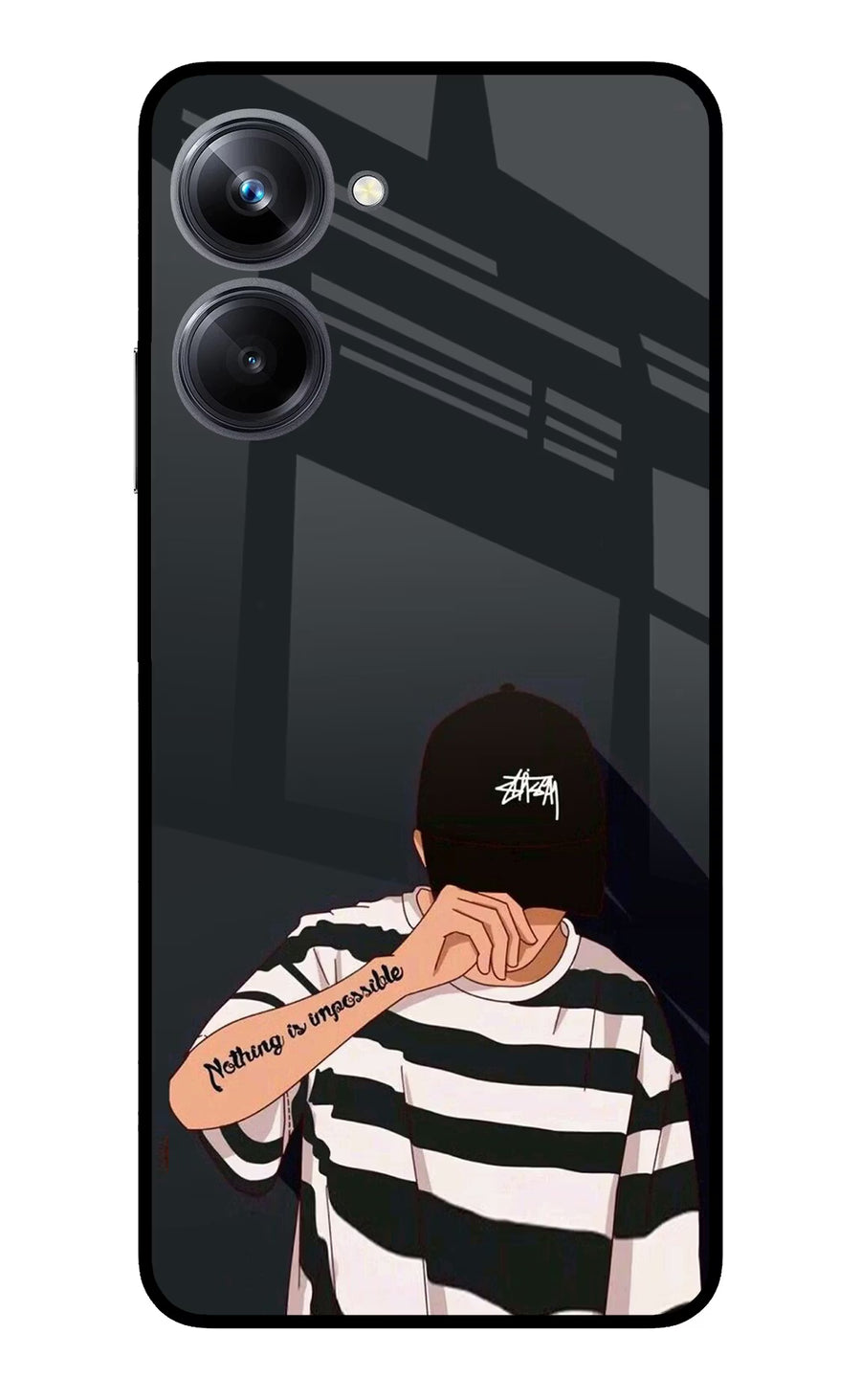 Aesthetic Boy Realme 10 Pro 5G Back Cover, Metal case