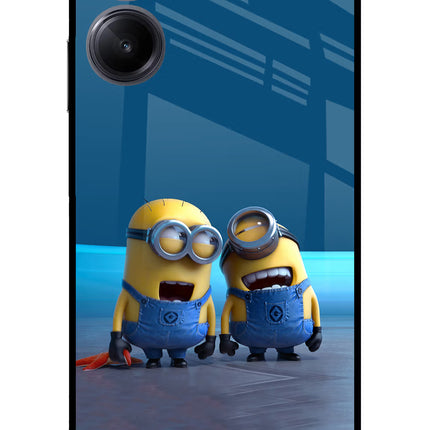 Minion Laughing Realme 10 Pro 5G Glass Case Back Cover by Casekaro